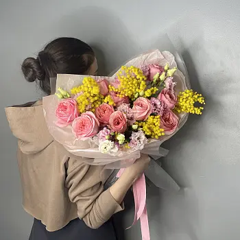 Сборный букет Теплый май