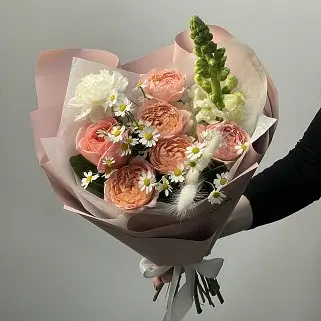 Сборный букет Тёплое лето S