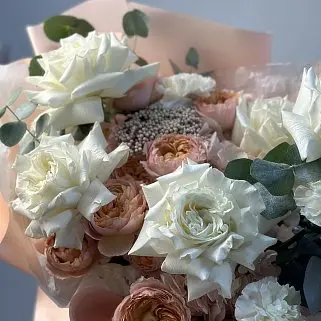 Сборный букет Сладкое облако M