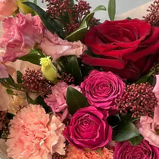 Сборный букет Би май валентайн S