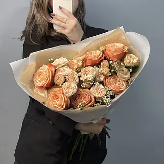 Дуо-букет роз Kahala и Trendsetter L