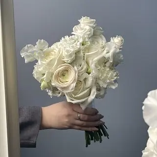 Свадебный букет невесты Брайт
