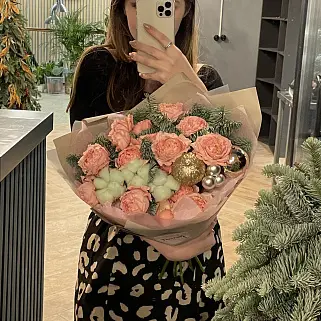 Зимний букет Джулиетт