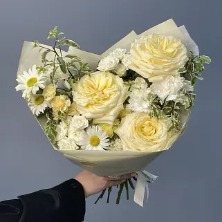 Сборный букет Ромашковое поле