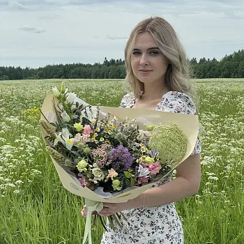 Сборный букет Летний луг M