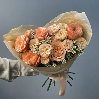 Дуо-букет роз Kahala и Trendsetter M