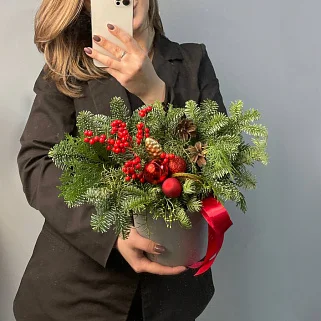 Зимняя композиция Санта Клаус S