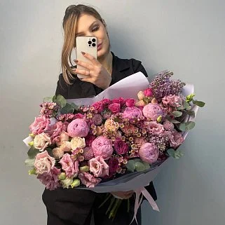 Сборный букет Вайолет