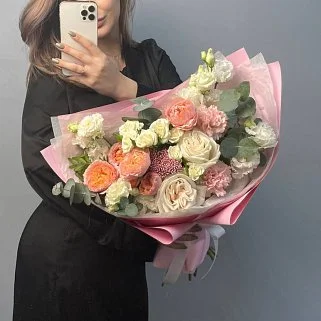 Сборный букет Сансет M