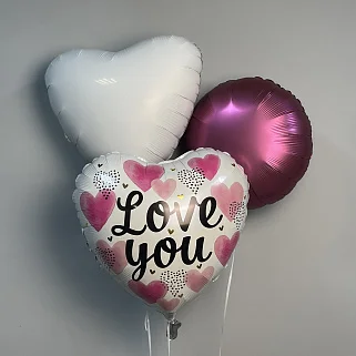 Набор шаров Лав Ю M