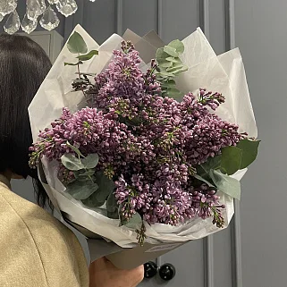 Букет из 5 веточек сирени