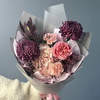 Сборный букет Ягодный раф S