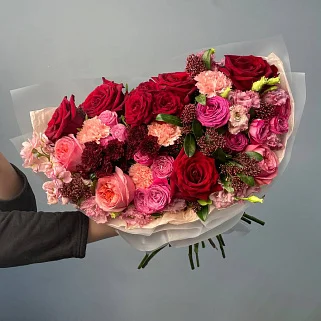 Сборный букет Би май валентайн L
