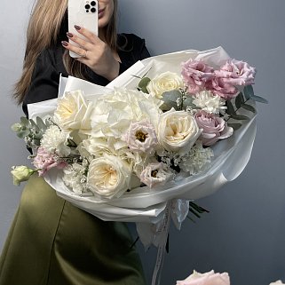 Сборный букет Зефирный