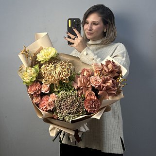 Сборный букет Сэптемпбер L