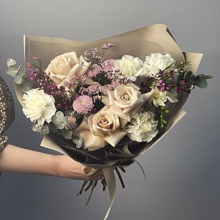 Сборный букет Ваниль