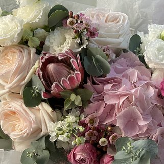 Сборный букет Переливы жемчуга