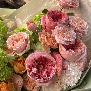 Сборный букет Тропический сад L