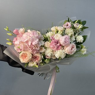 Сборный букет Пинк гарден L