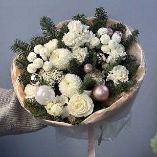 Зимний букет Зефир L
