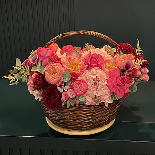 Цветочная корзина Блумин гарден
