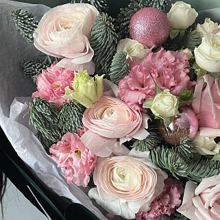 Зимний букет Зефир L