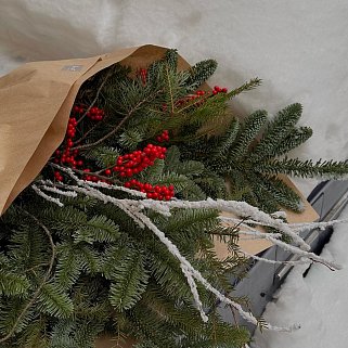 Зимний букет для дома Январь