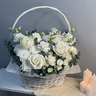 Цветочная корзина Спринг вайбс