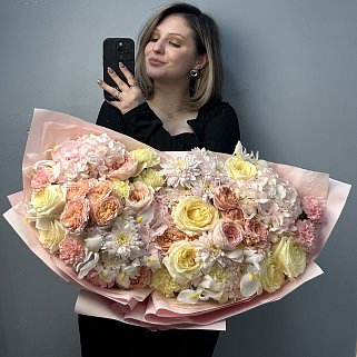 Сборный букет Весеннее солнце