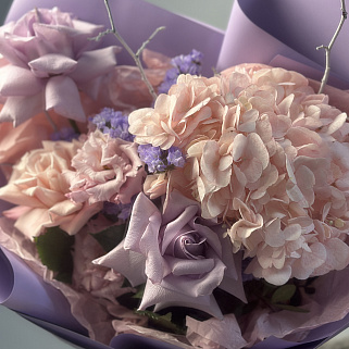 Сборный букет Пурпур