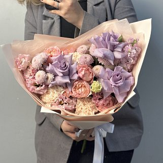 Сборный букет Акварельный M