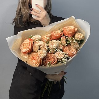 Дуо-букет роз Kahala и Trendsetter L