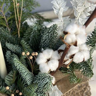 Зимняя коробочка Вечер у камина M